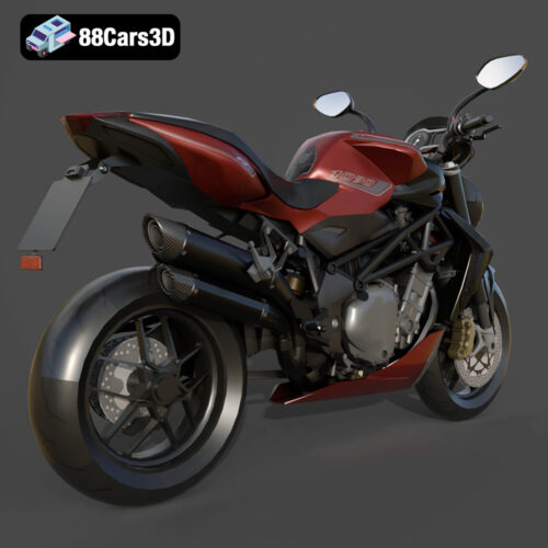 MV Agusta Brutale 1090 R 3D Model