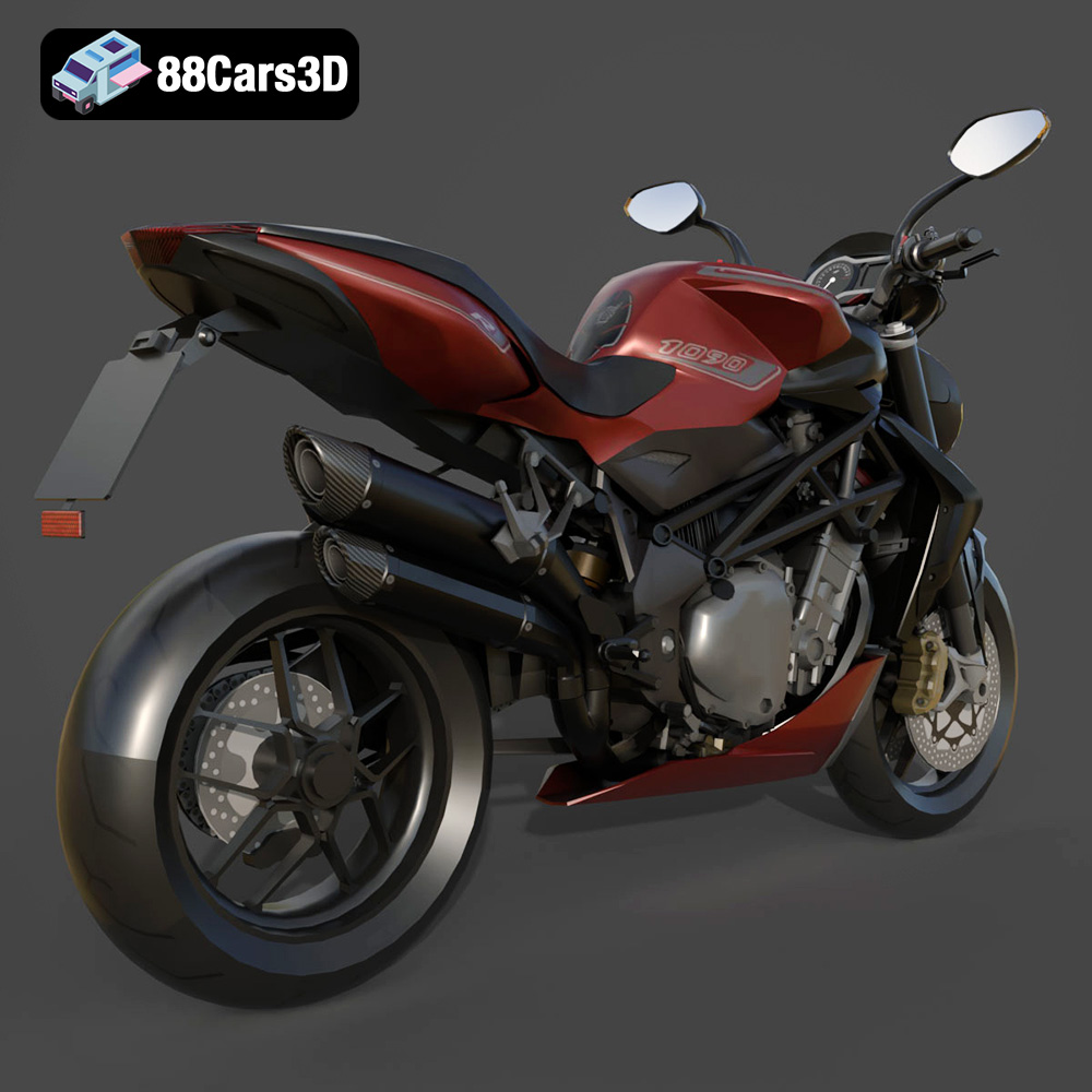 MV Agusta Brutale 1090 R 3D Model