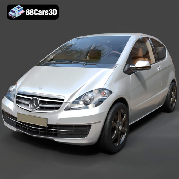 Mercedes-Benz A-Class 3-Door 2010 3D Model