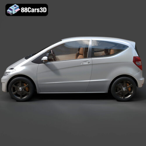 Mercedes-Benz A-Class 3-Door 2010 3D Model