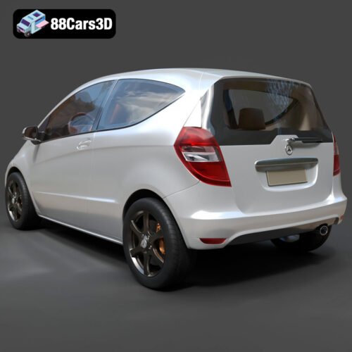 Mercedes-Benz A-Class 3-Door 2010 3D Model