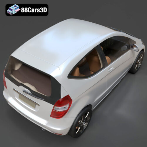 Mercedes-Benz A-Class 3-Door 2010 3D Model