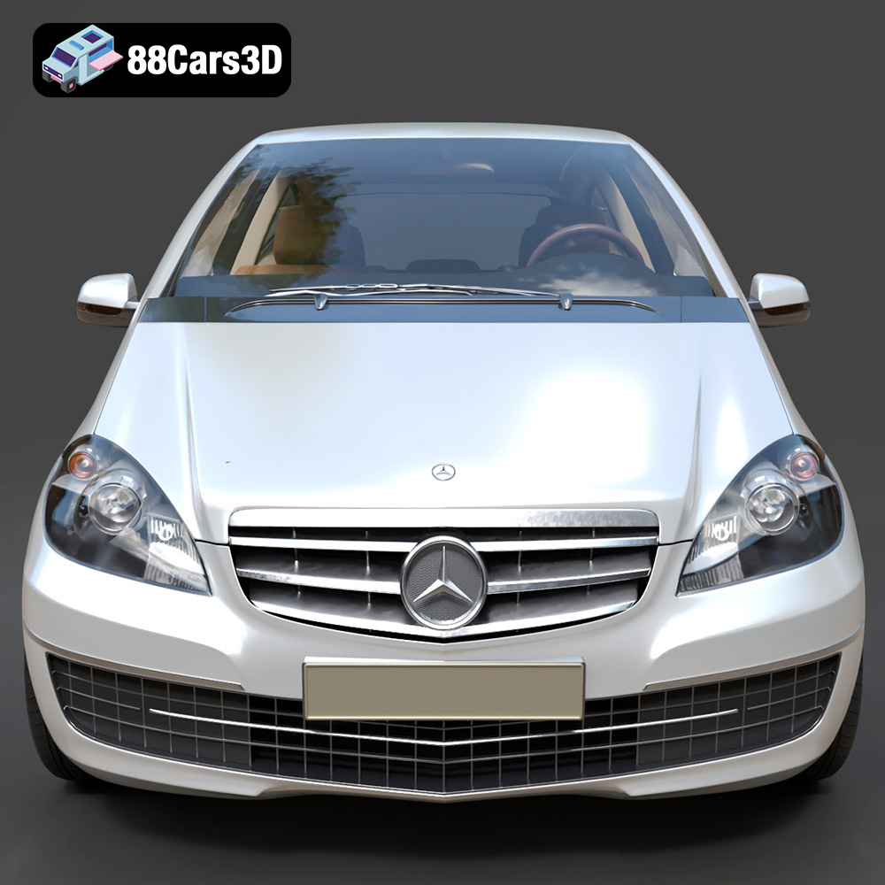 Mercedes-Benz A-Class 3-Door 2010 3D Model