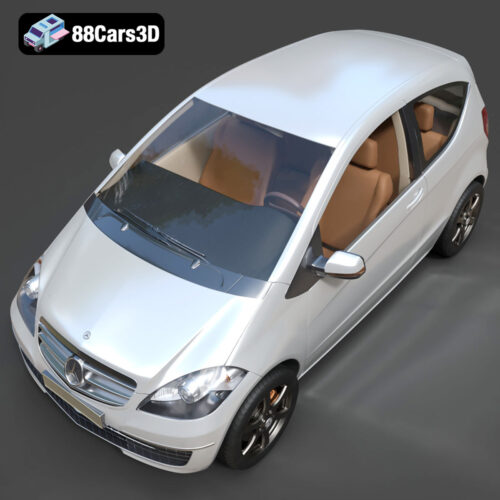 Mercedes-Benz A-Class 3-Door 2010 3D Model