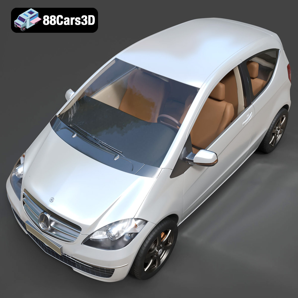 Mercedes-Benz A-Class 3-Door 2010 3D Model