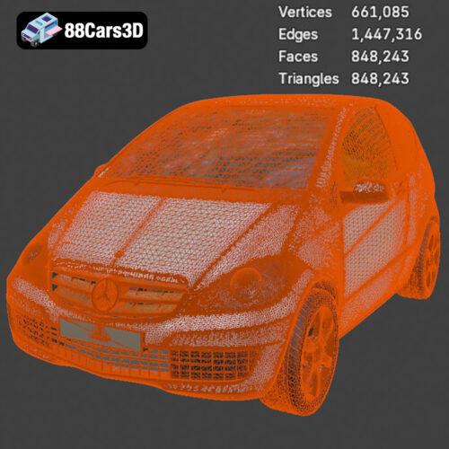 Mercedes-Benz A-Class 3-Door 2010 3D Model