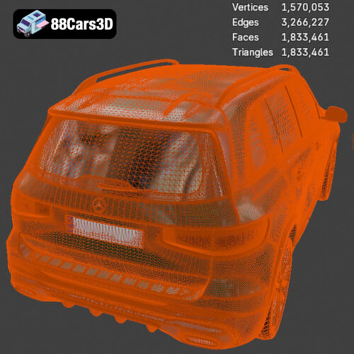 Mercedes-Benz GLB-Class (Mk1) AMG Line 2019 3D Model