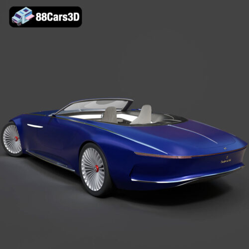Mercedes-Maybach Vision 6 2018 3D Model