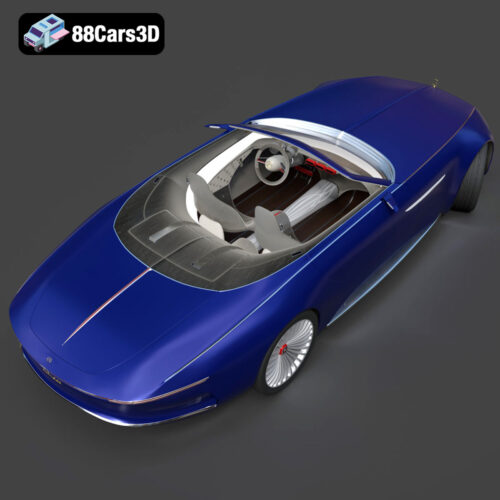Mercedes-Maybach Vision 6 2018 3D Model