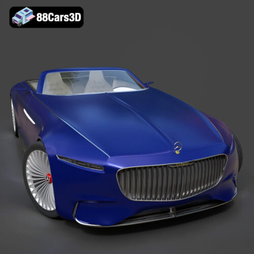 Mercedes-Maybach Vision 6 2018 3D Model