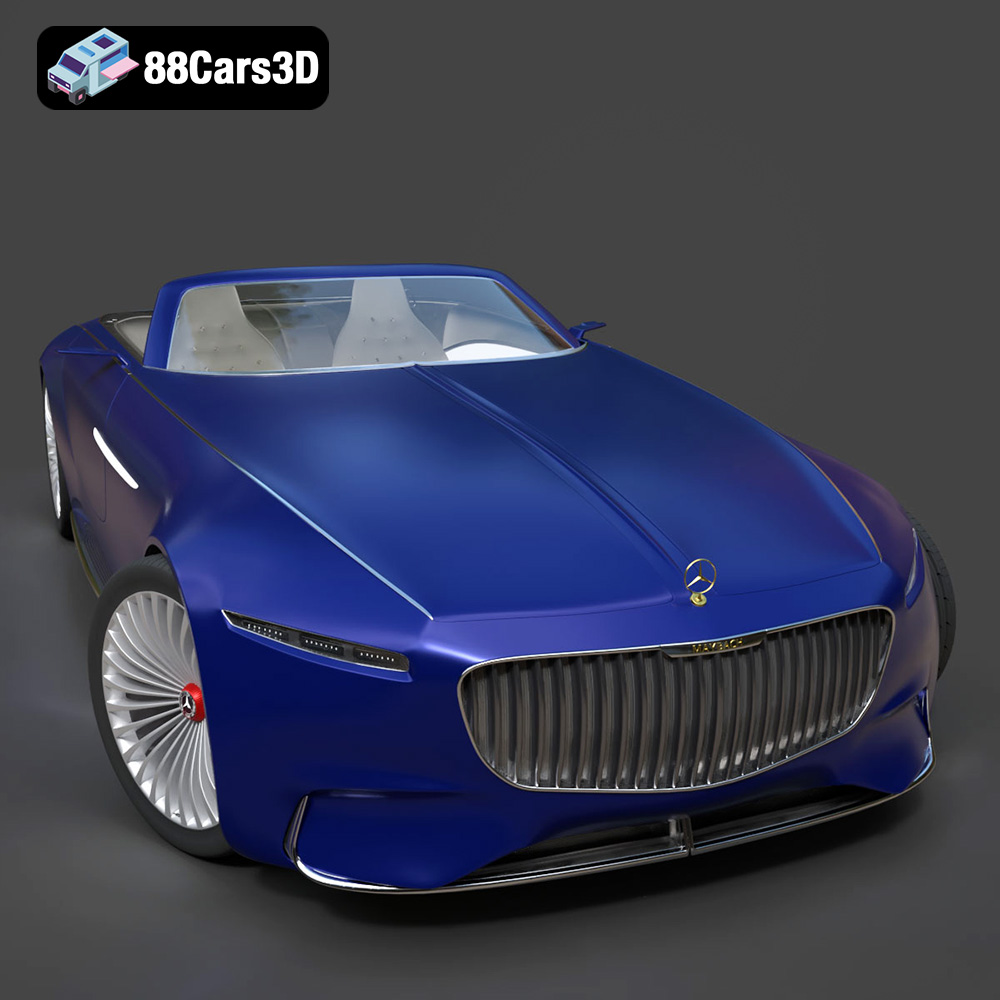 Mercedes-Maybach Vision 6 2018 3D Model