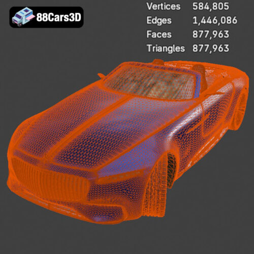 Mercedes-Maybach Vision 6 2018 3D Model