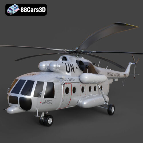 Mil Mi-8MTV-UN 3D Model