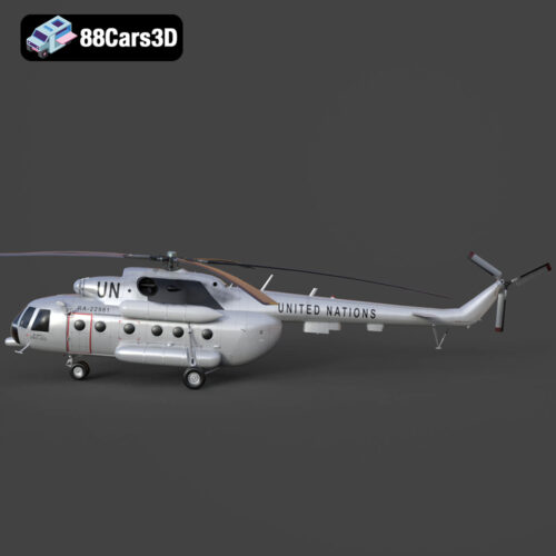 Mil Mi-8MTV-UN 3D Model