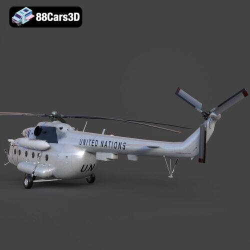 Mil Mi-8MTV-UN 3D Model