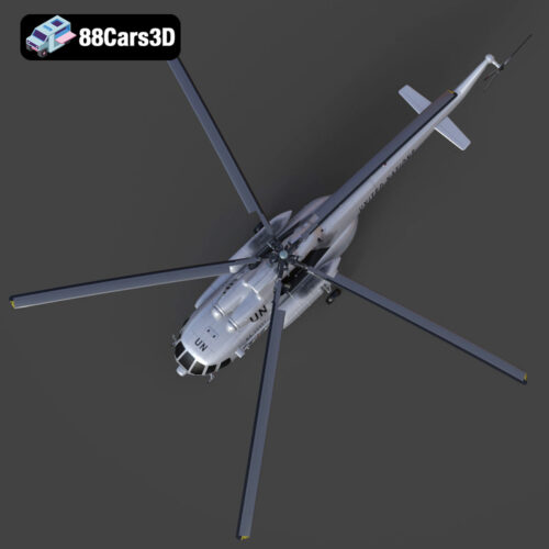 Mil Mi-8MTV-UN 3D Model