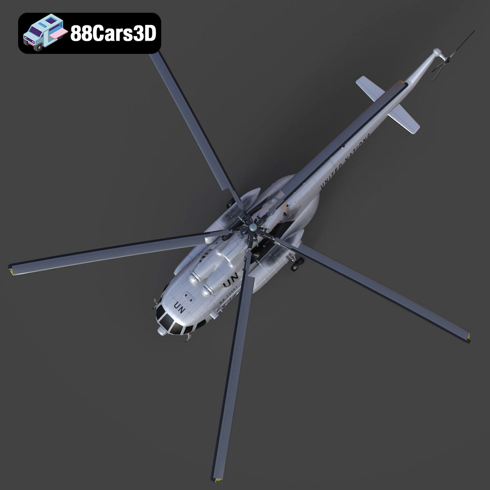 Mil Mi-8MTV-UN 3D Model