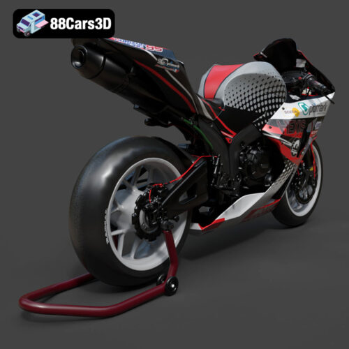Honda CBR600RR 3D Model