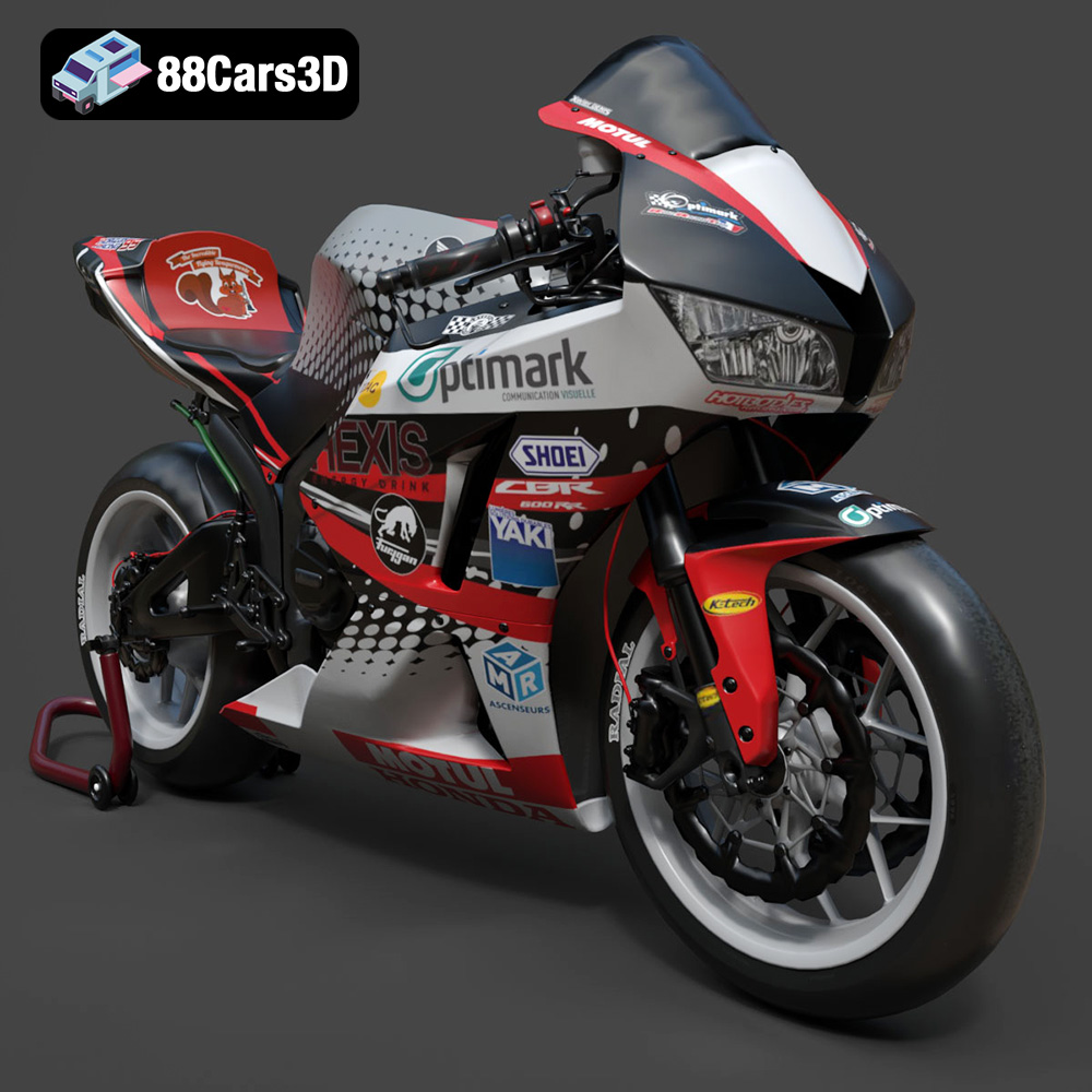 Honda CBR600RR 3D Model