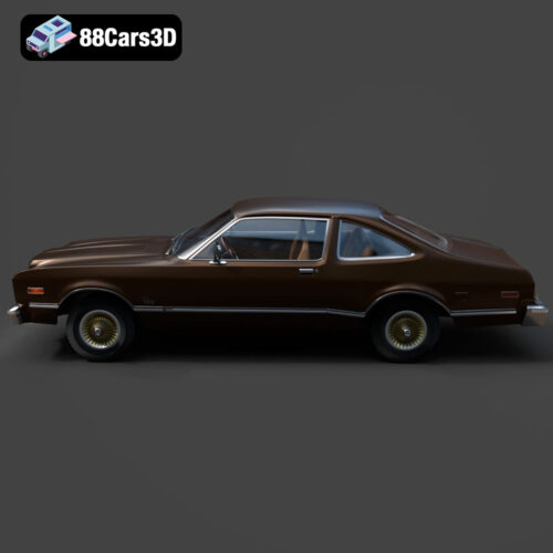 Plymouth Volare Coupe 1977 3D Model