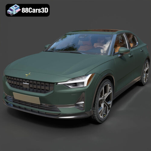 Polestar 2 2020 3D Model