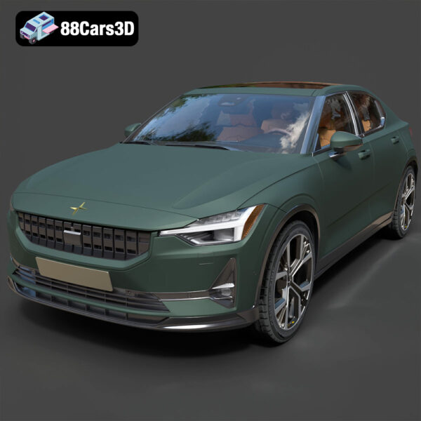 Polestar 2 2020 3D Model