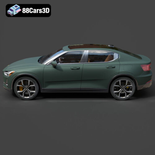 Polestar 2 2020 3D Model