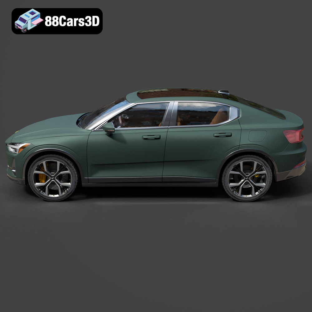 Polestar 2 2020 3D Model