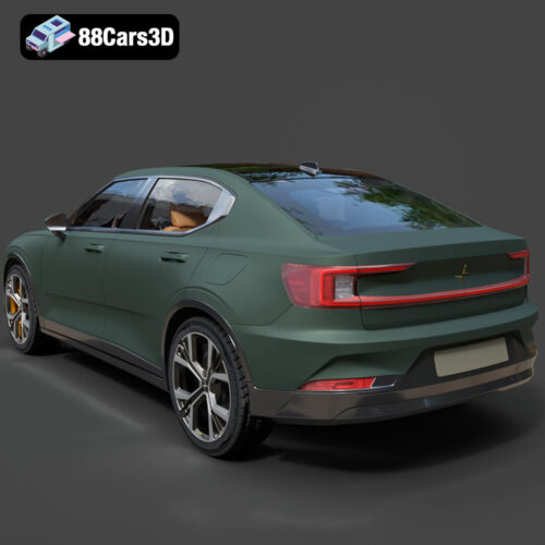 Polestar 2 2020 3D Model