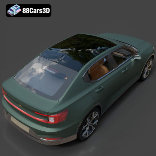 Polestar 2 2020 3D Model