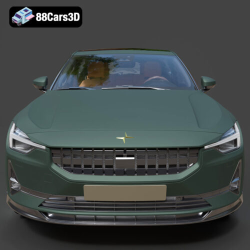 Polestar 2 2020 3D Model
