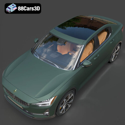 Polestar 2 2020 3D Model