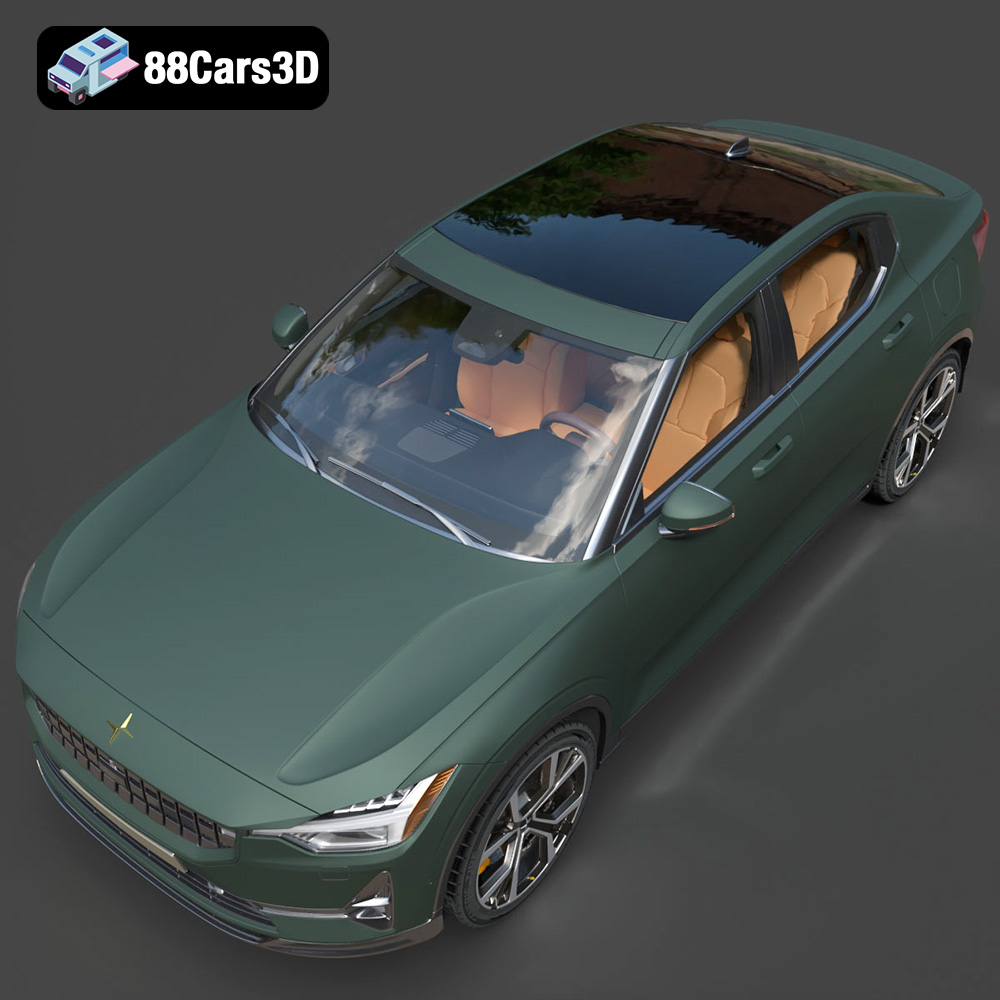 Polestar 2 2020 3D Model