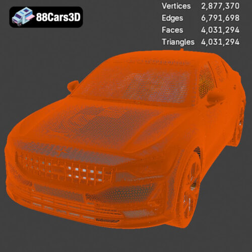 Polestar 2 2020 3D Model