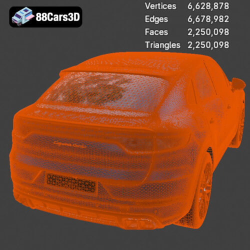 Porsche Cayenne Turbo Coupe 2020 3D Model