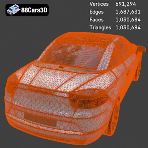 Renault Megane CC 2011 3D Model