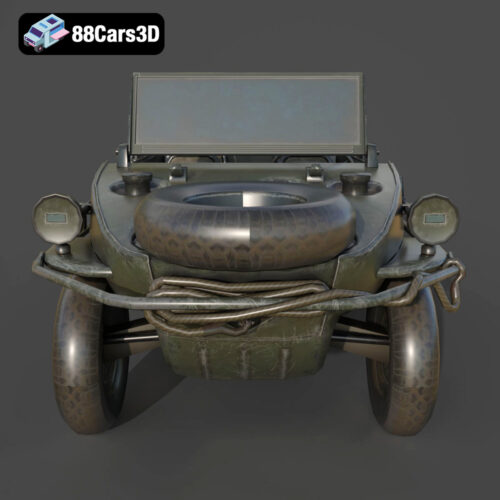 Volkswagen Schwimmwagen Typ 166 3D Model