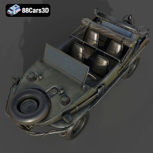 Volkswagen Schwimmwagen Typ 166 3D Model