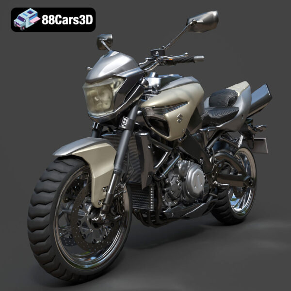 Suzuki King B 2008 3D Model