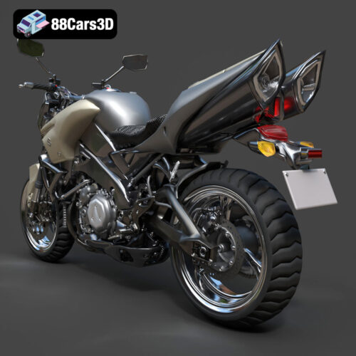 Suzuki King B 2008 3D Model