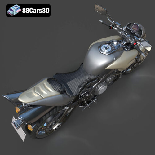 Suzuki King B 2008 3D Model