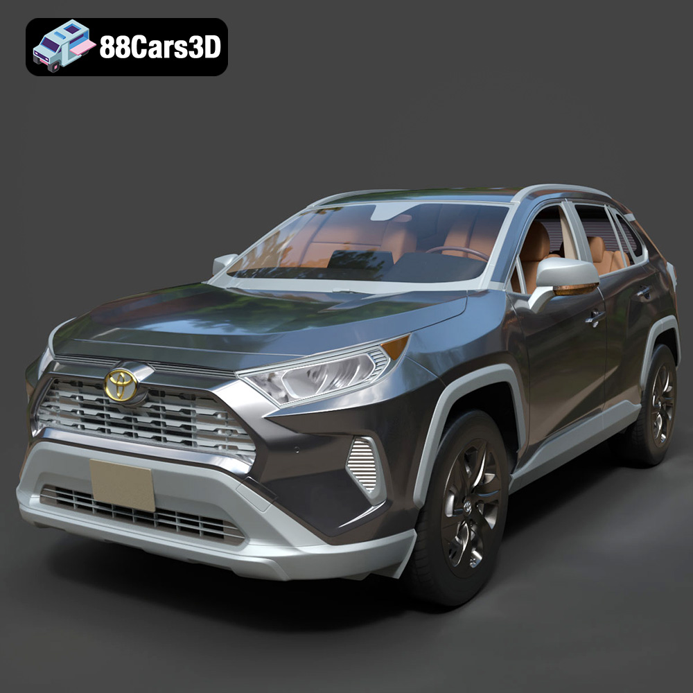 Toyota RAV4 LE 2019 3D Model