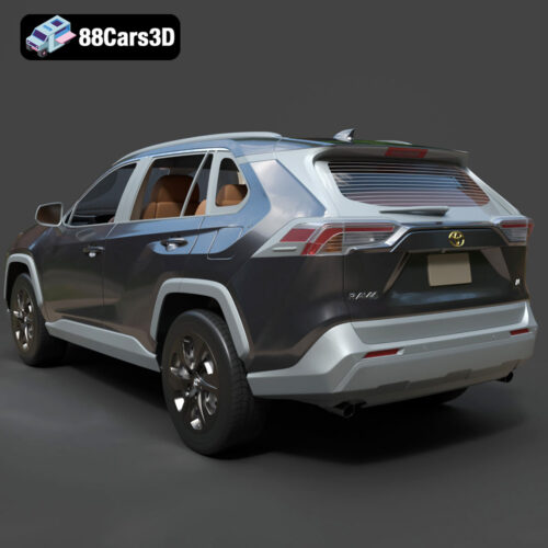 Toyota RAV4 LE 2019 3D Model