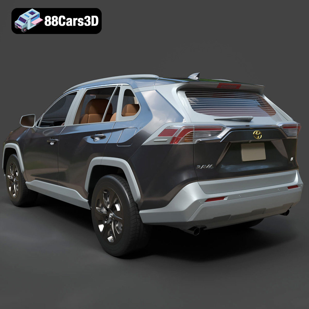 Toyota RAV4 LE 2019 3D Model