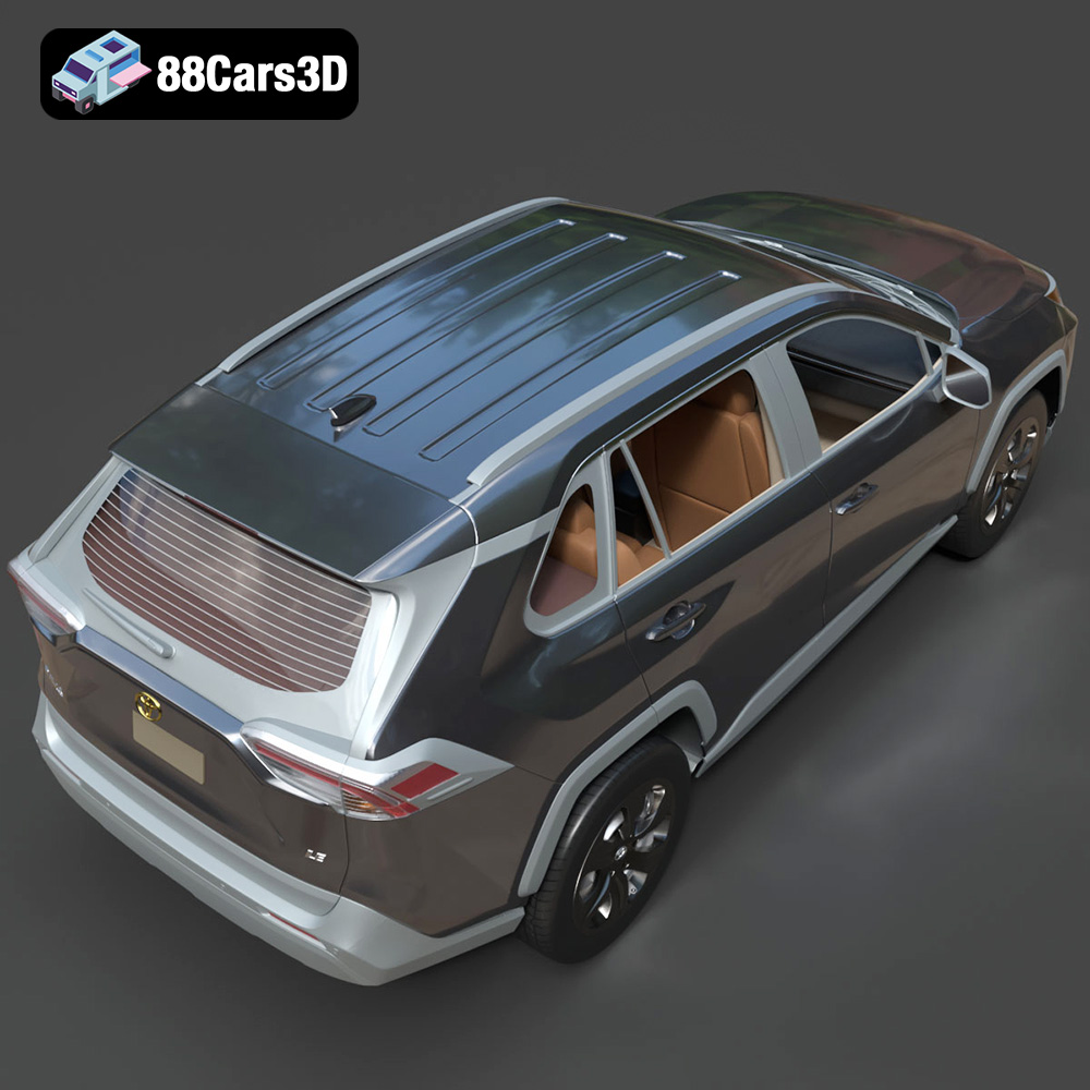 Toyota RAV4 LE 2019 3D Model