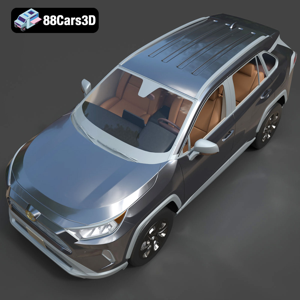 Toyota RAV4 LE 2019 3D Model