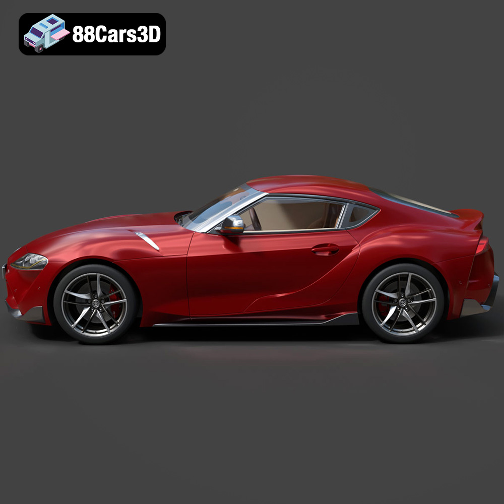Toyota Supra 2020 3D Model