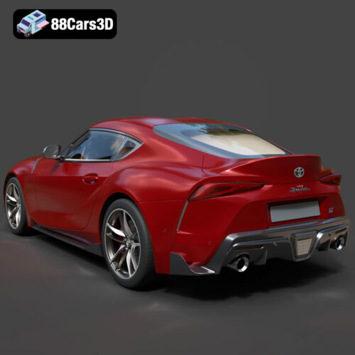 Toyota Supra 2020 3D Model