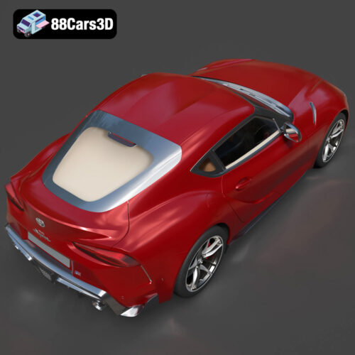 Toyota Supra 2020 3D Model