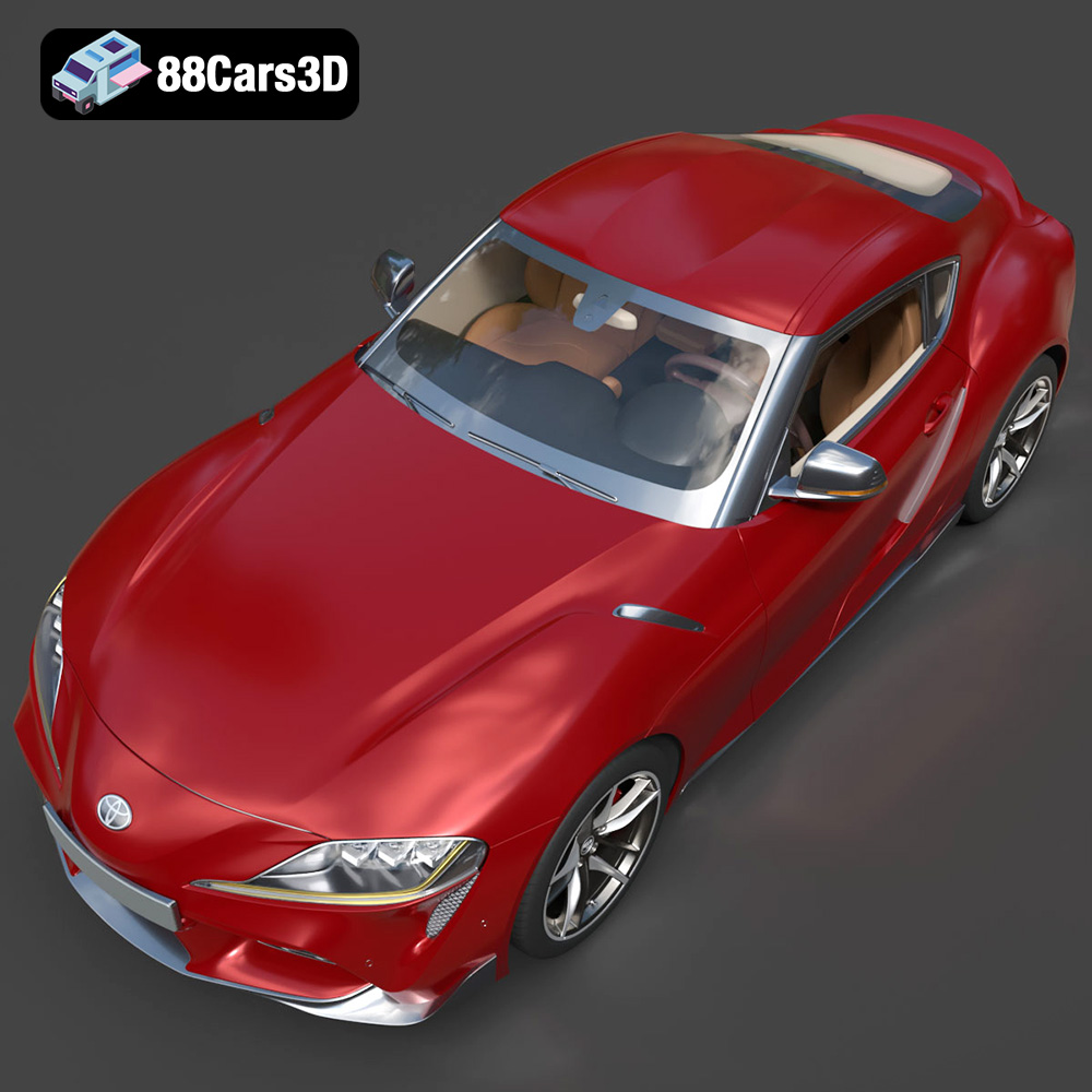 Toyota Supra 2020 3D Model
